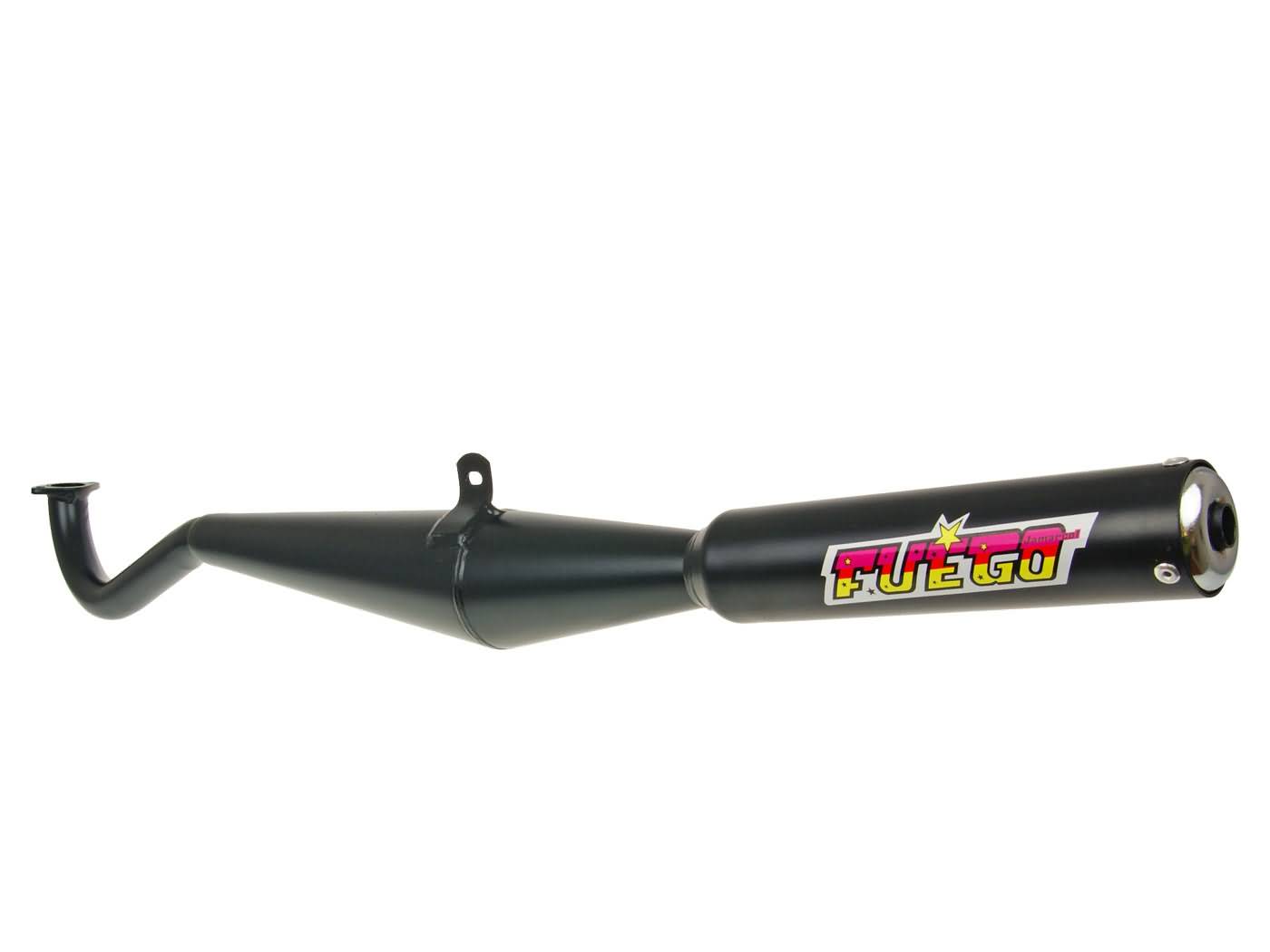 Výfuk Tecno černá, Puch Maxi Boss 29655