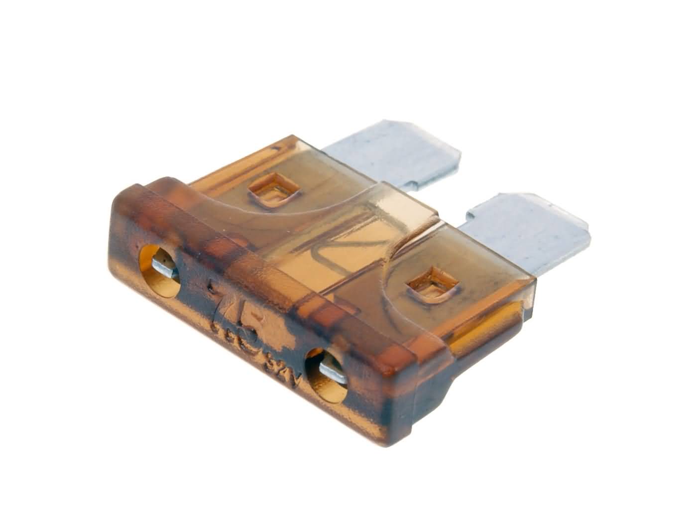 Vparts Pojistka plochá 19,2mm 7,5A hnědá VC31003