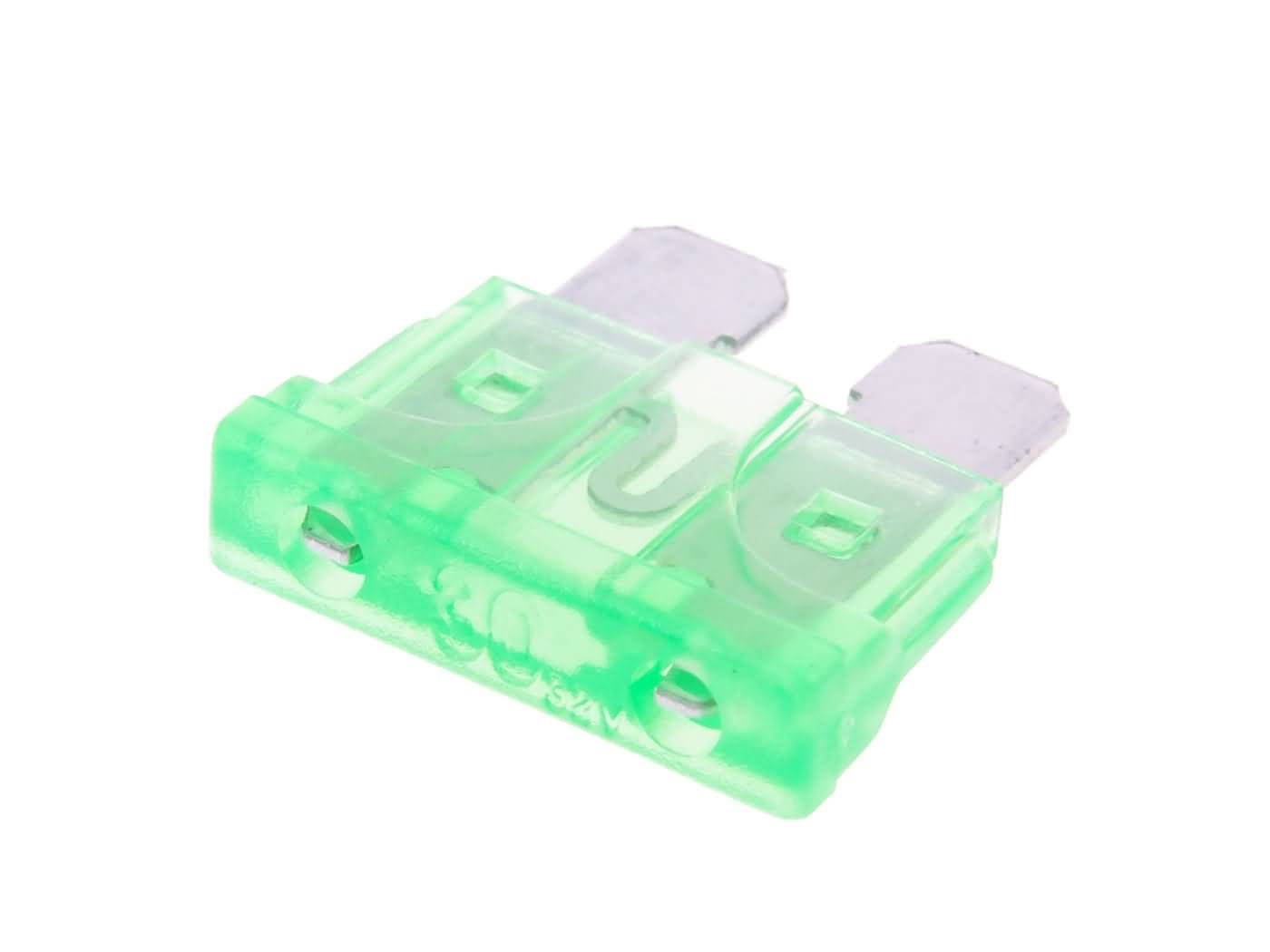 Vparts Pojistka plochá 19,2mm 30A zelená VC31008