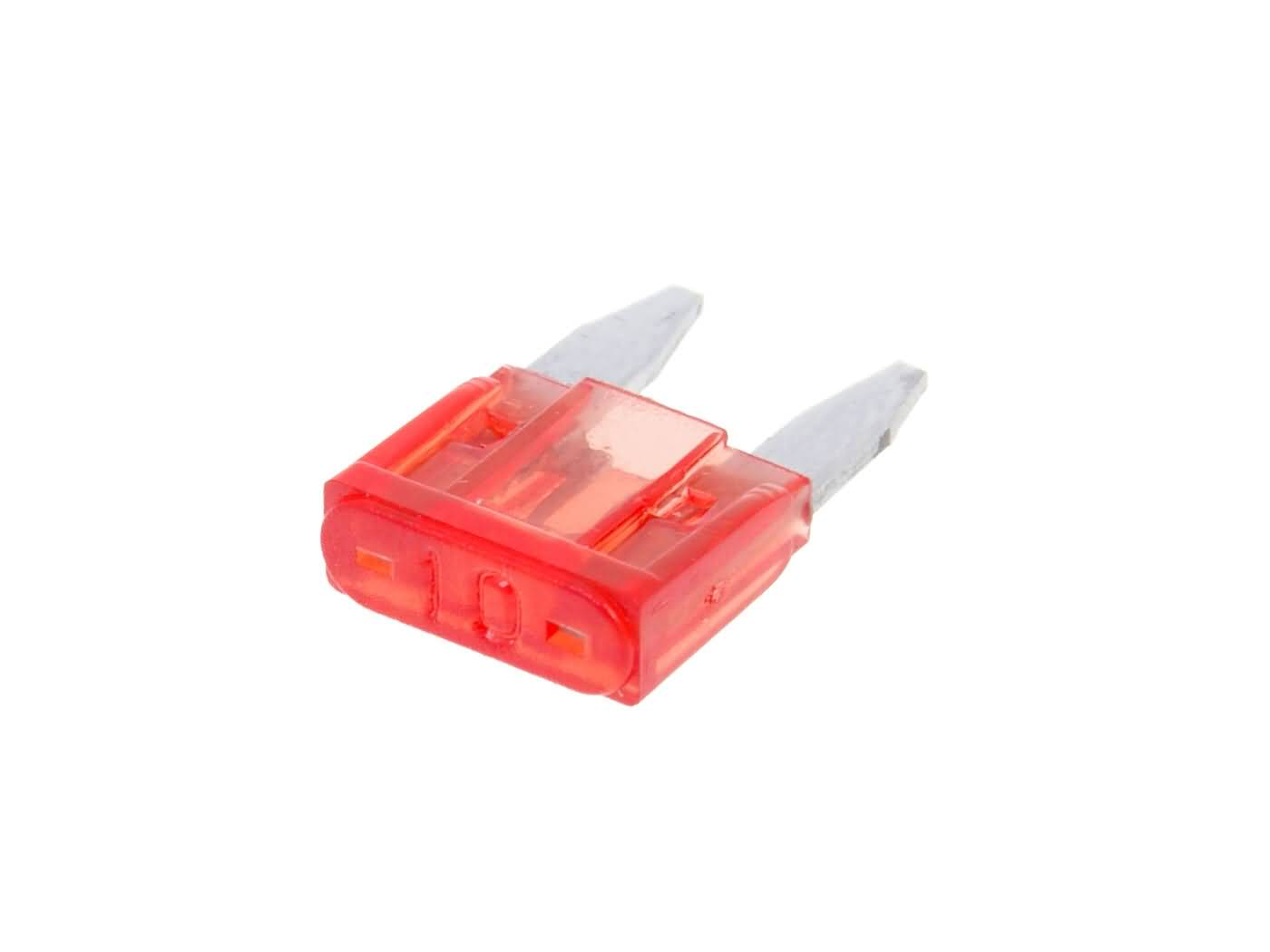 Vparts Pojistka plochá Mini 11,1mm 10A červená VC31011