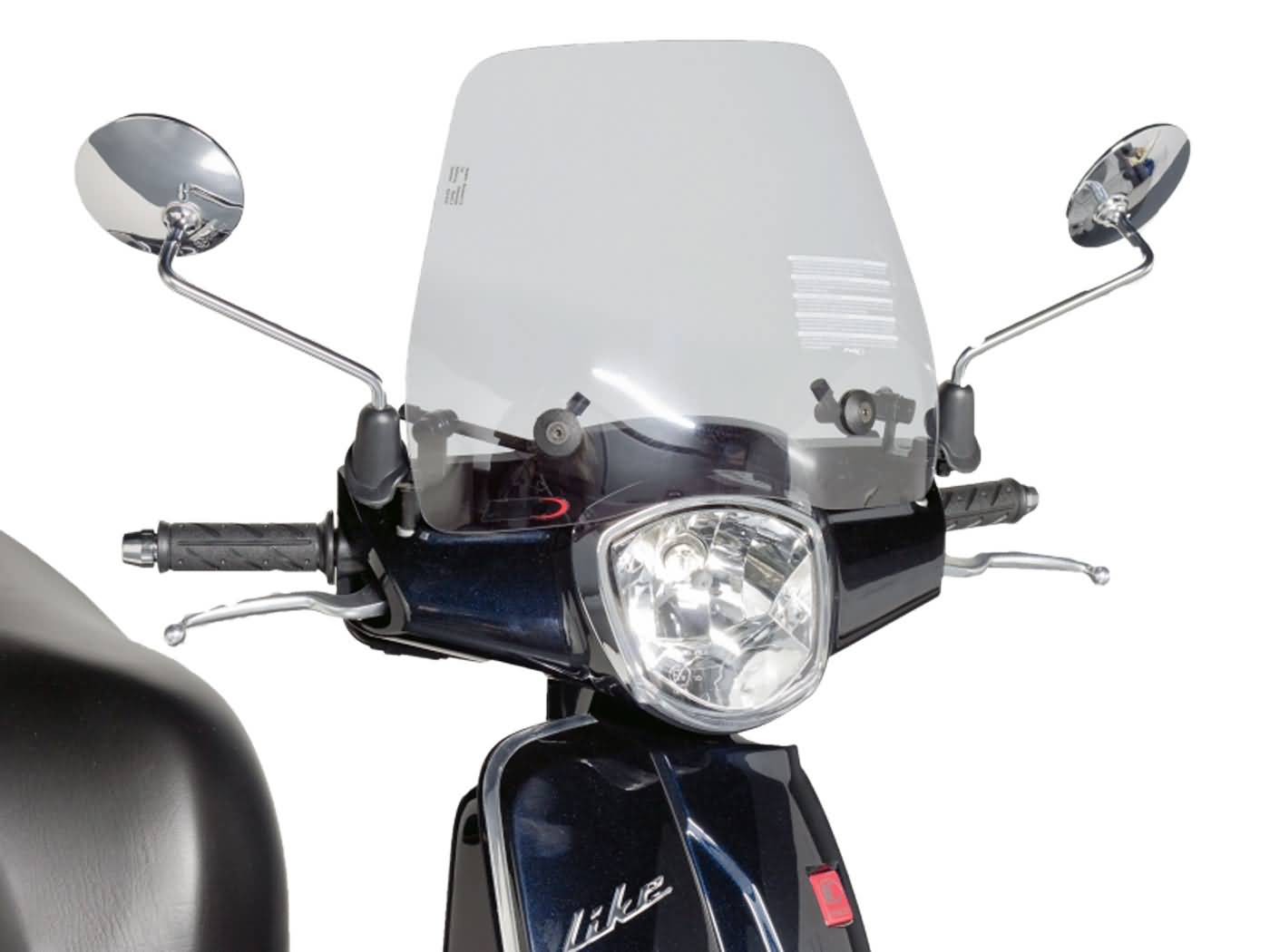 Plexi Puig Trafic kouřové, Kymco Like 50, 125, 200i (09-14) PUI5670H