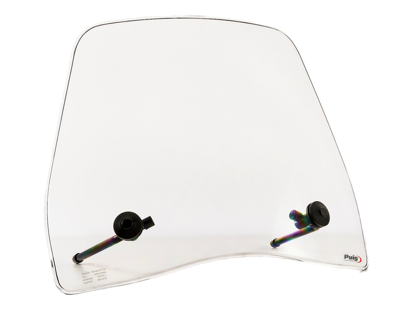 Plexi Puig Trafic čiré, Piaggio Liberty 50, 125 (11-14) PUI5858W
