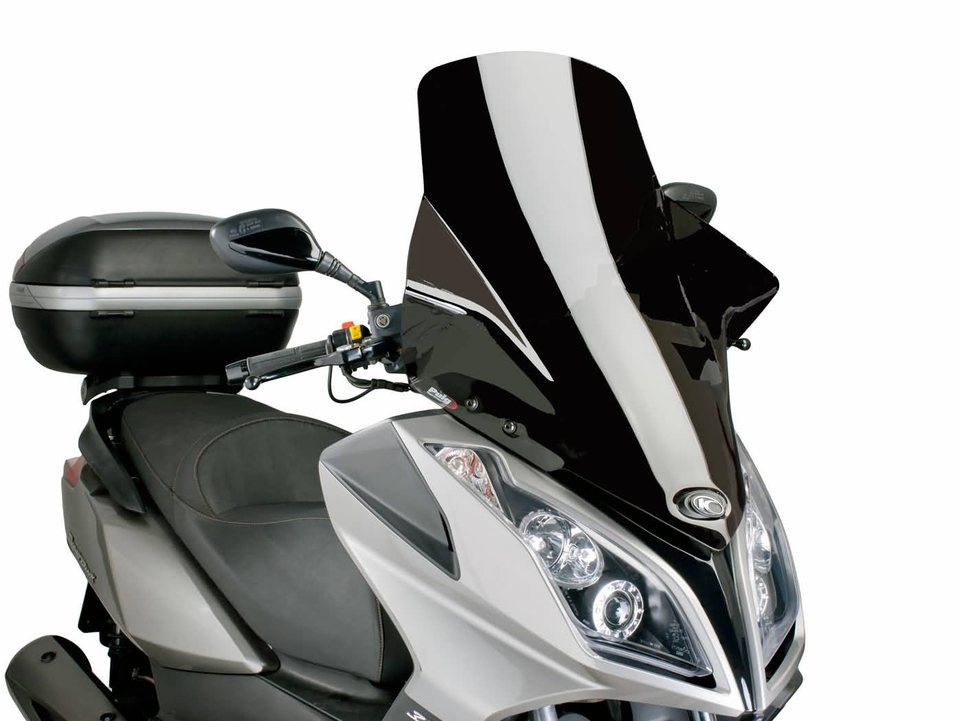 Plexi Puig V-Tech Line Touring černé, Kymco Downtown 125i, 300i ABS 09-14 PUI6790N