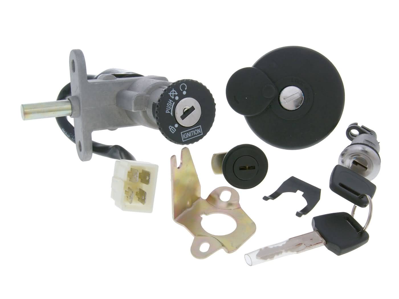 Diverse / Import Spínací skříňka + zámky Rieju Pacific, Toreo 32065