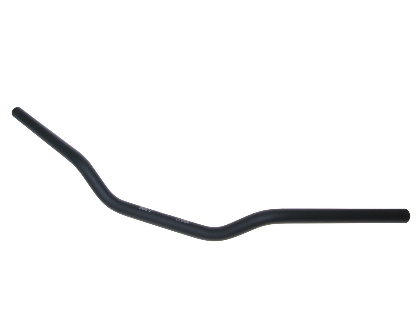 Vparts Řídítka classic alu černá mat 22mm - 730mm VC30838