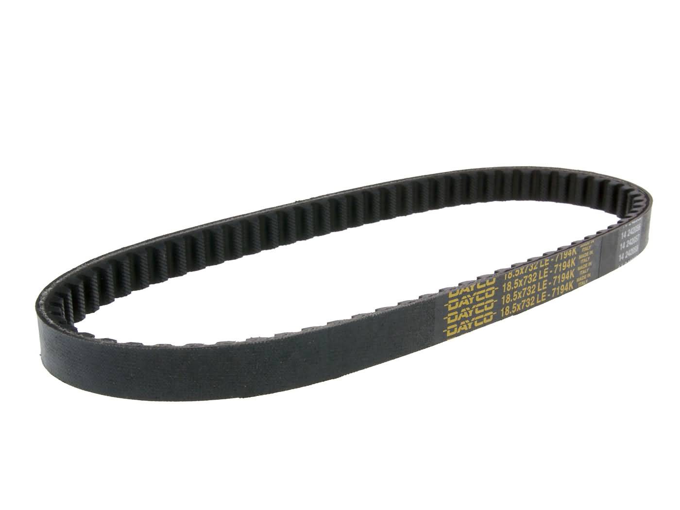 Řemen Dayco Power Plus typ 732mm Piaggio krátký blok DC32286
