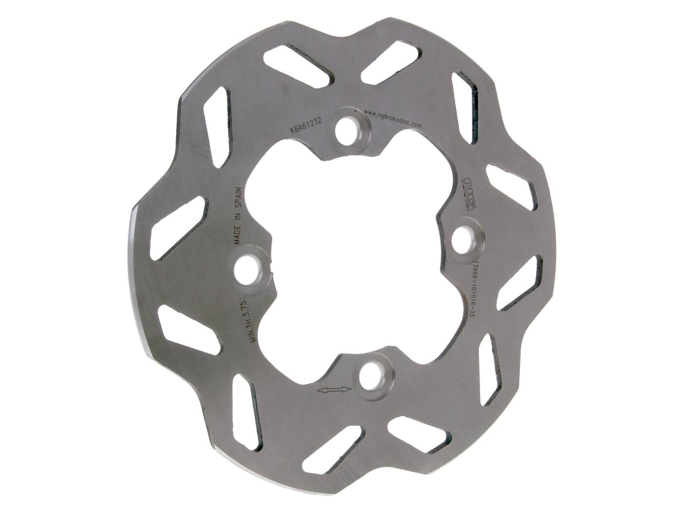 NG Brake Disc Brzdový kotouč NG Wavy, Honda TRX 420 přední NG1396X