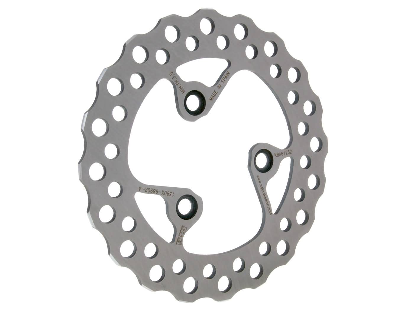 NG Brake Disc Brzdový kotouč NG Wavy, Kymco Agility 50 RS, 125 RS přední NG1390X