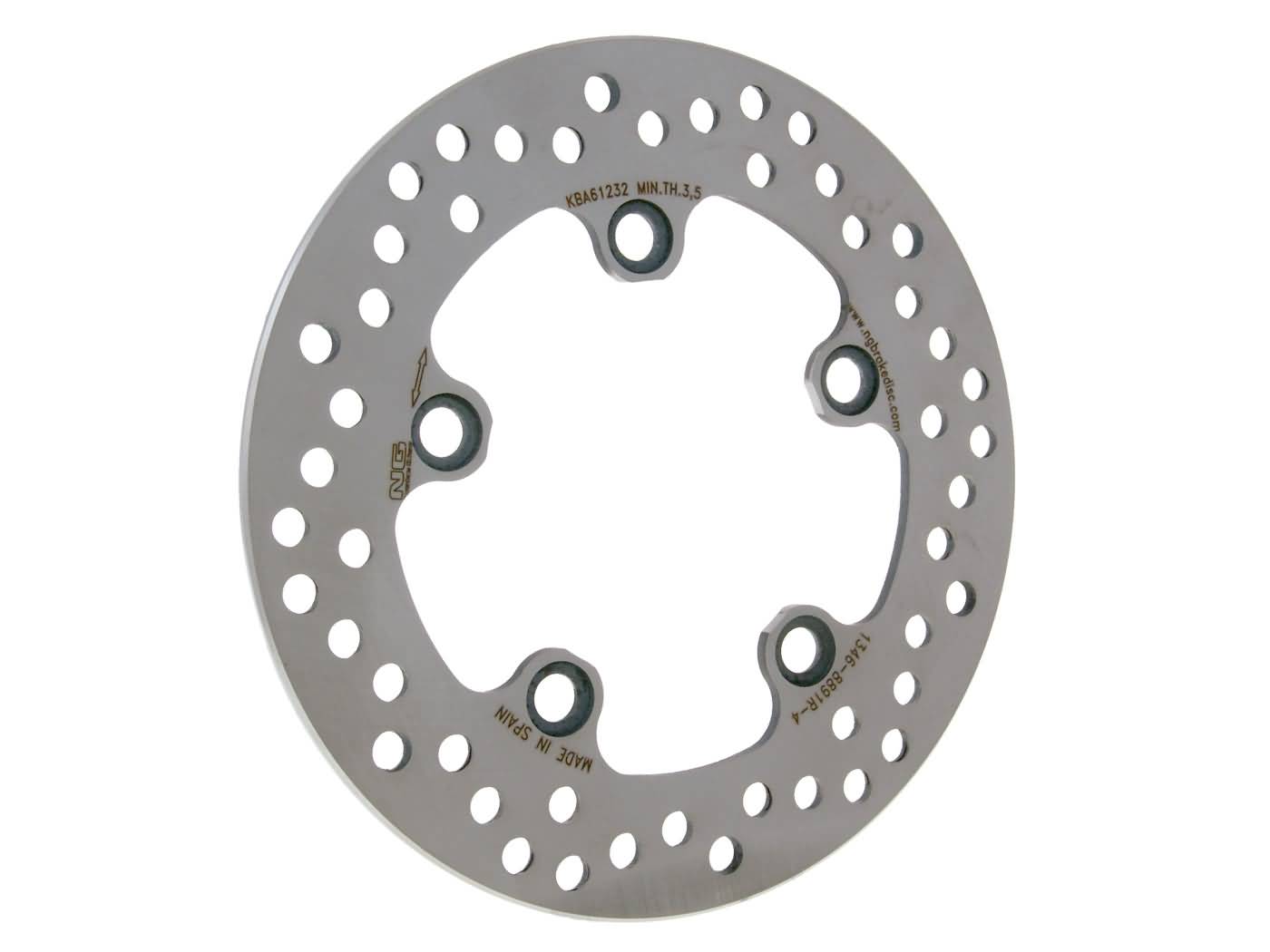 NG Brake Disc Brzdový kotouč NG, Kymco Like 125, 200 zadní NG1346