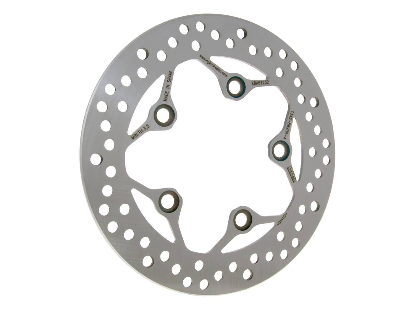 NG Brake Disc Brzdový kotouč NG, Kymco Like 50, 125, 200 přední NG1345
