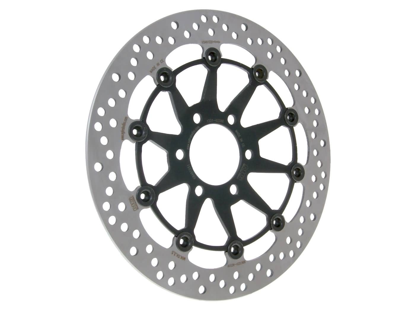 NG Brake Disc Brzdový kotouč NG plovoucí, Hyosung GT 125, 250, 650 přední NG1231