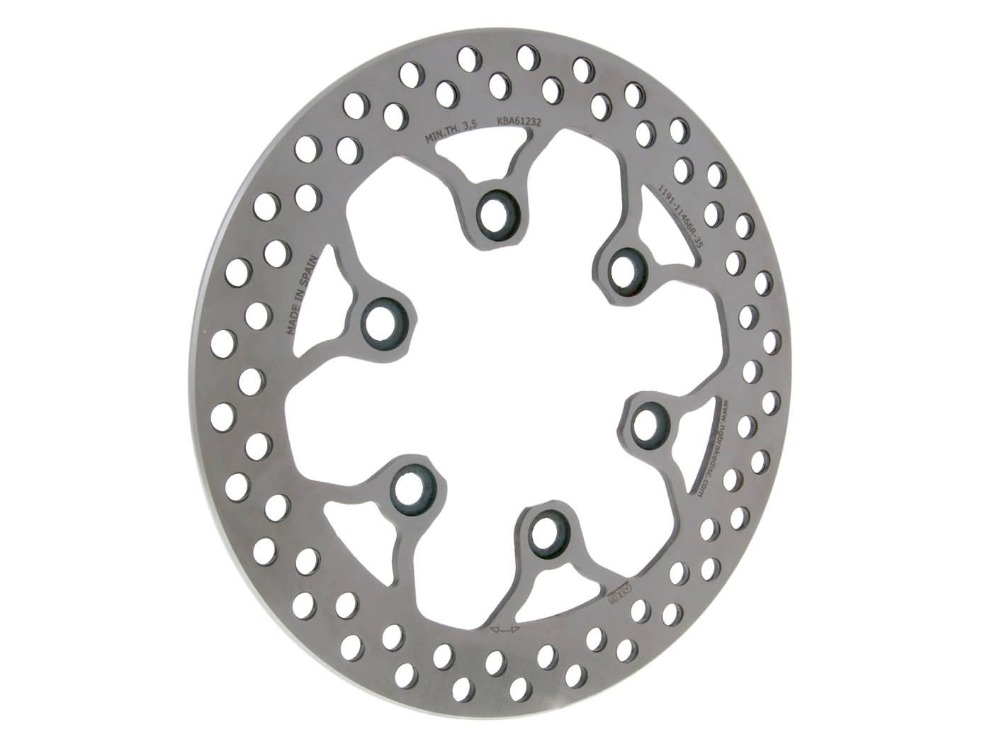 NG Brake Disc Brzdový kotouč NG, Hyosung GT125, 250, 650 zadní NG1191