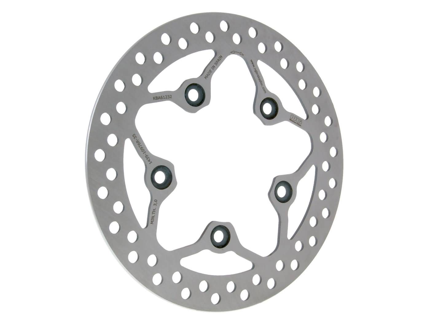 NG Brake Disc Brzdový kotouč NG, Kymco Agility 125, Agility Naked 125 přední NG1439