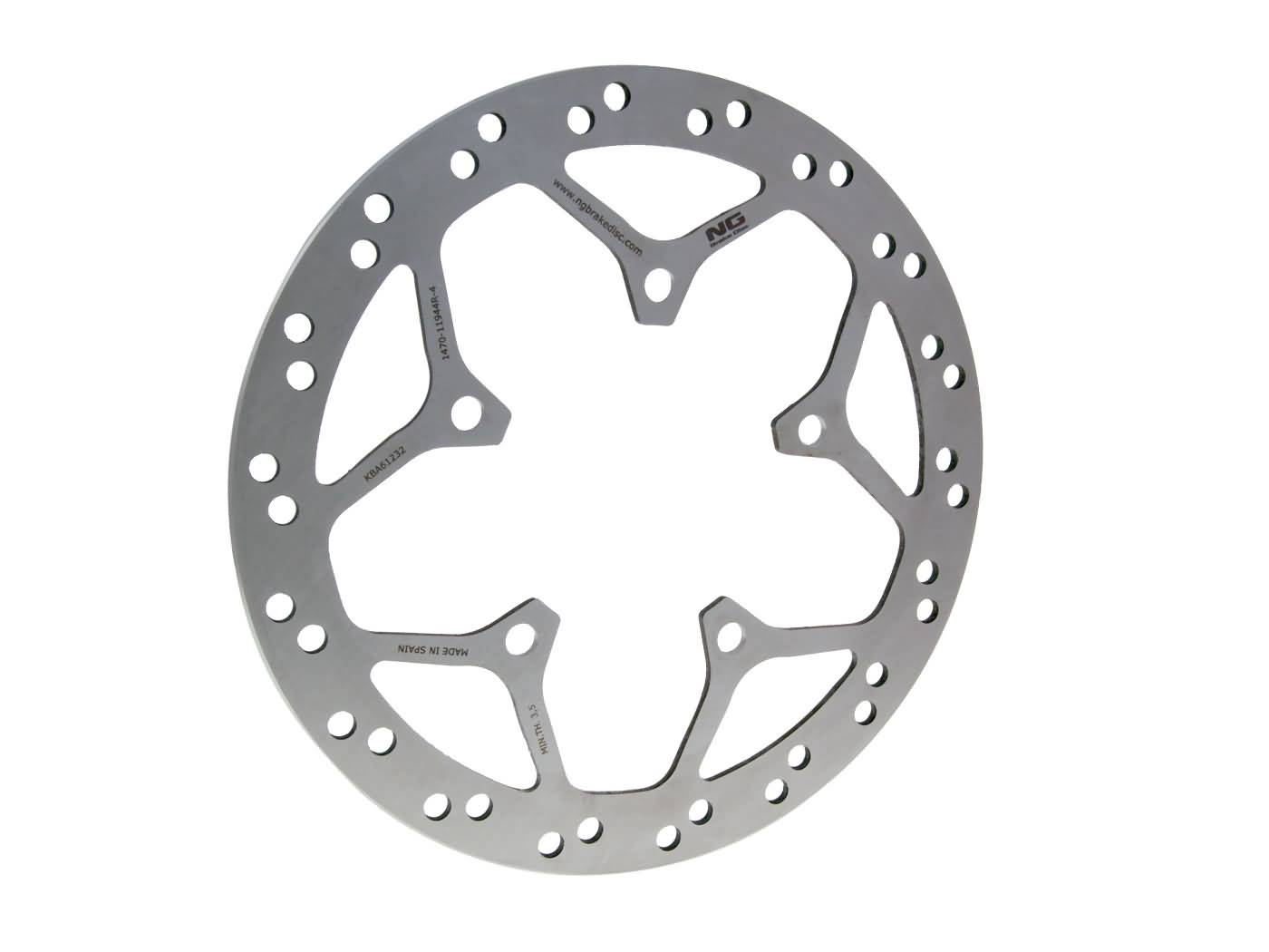 NG Brake Disc Brzdový kotouč NG, SYM Citycom 300i zadní NG1470