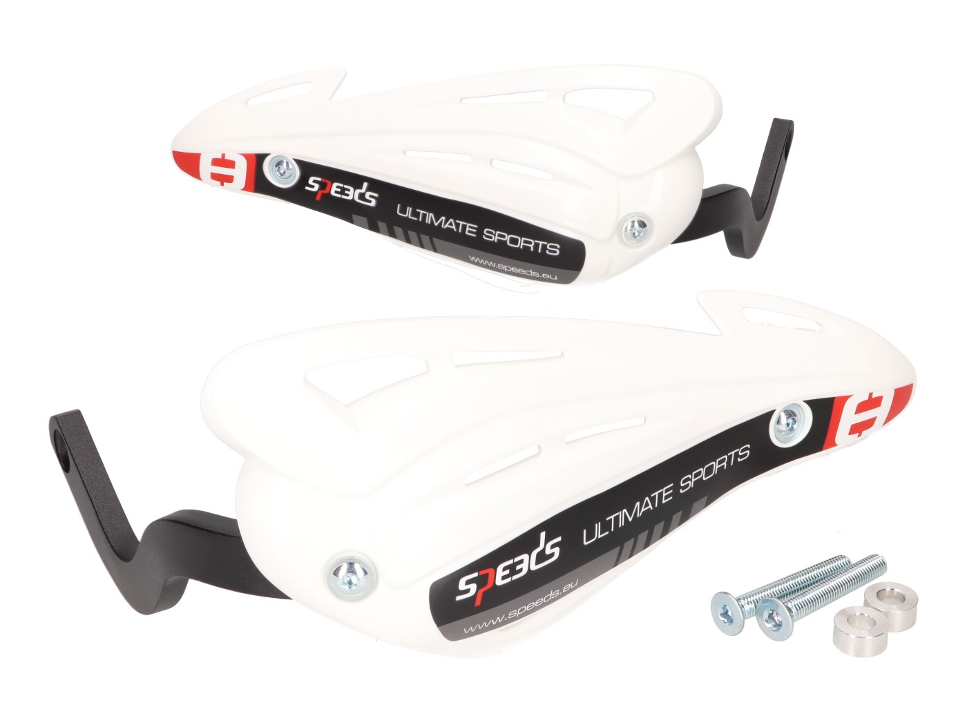 Chrániče páček Speeds bílé, pro řidítka s M8 závitem SPZ5330-WE