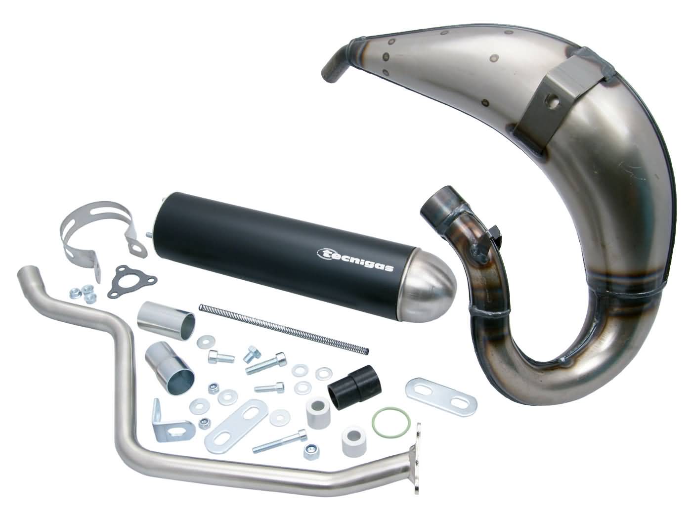 Výfuk Tecnigas E-NOX Steel, Malaguti XSM, XTM, X-Limit, XPS, DT50 33263