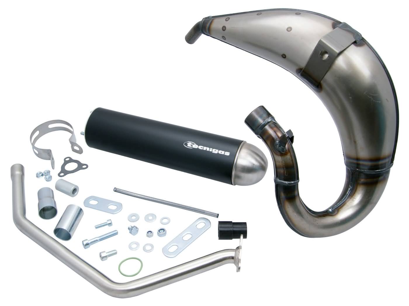 Výfuk Tecnigas E NOX Steel pro Rieju MRX RR SMX Spike2 MH Furia Peugeot XP6 33265