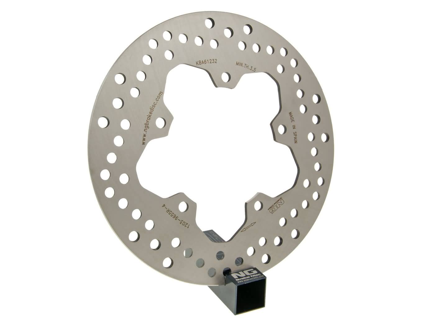 NG Brake Disc Brzdový kotouč NG, Yamaha YZF125R (08-13) zadní NG1203