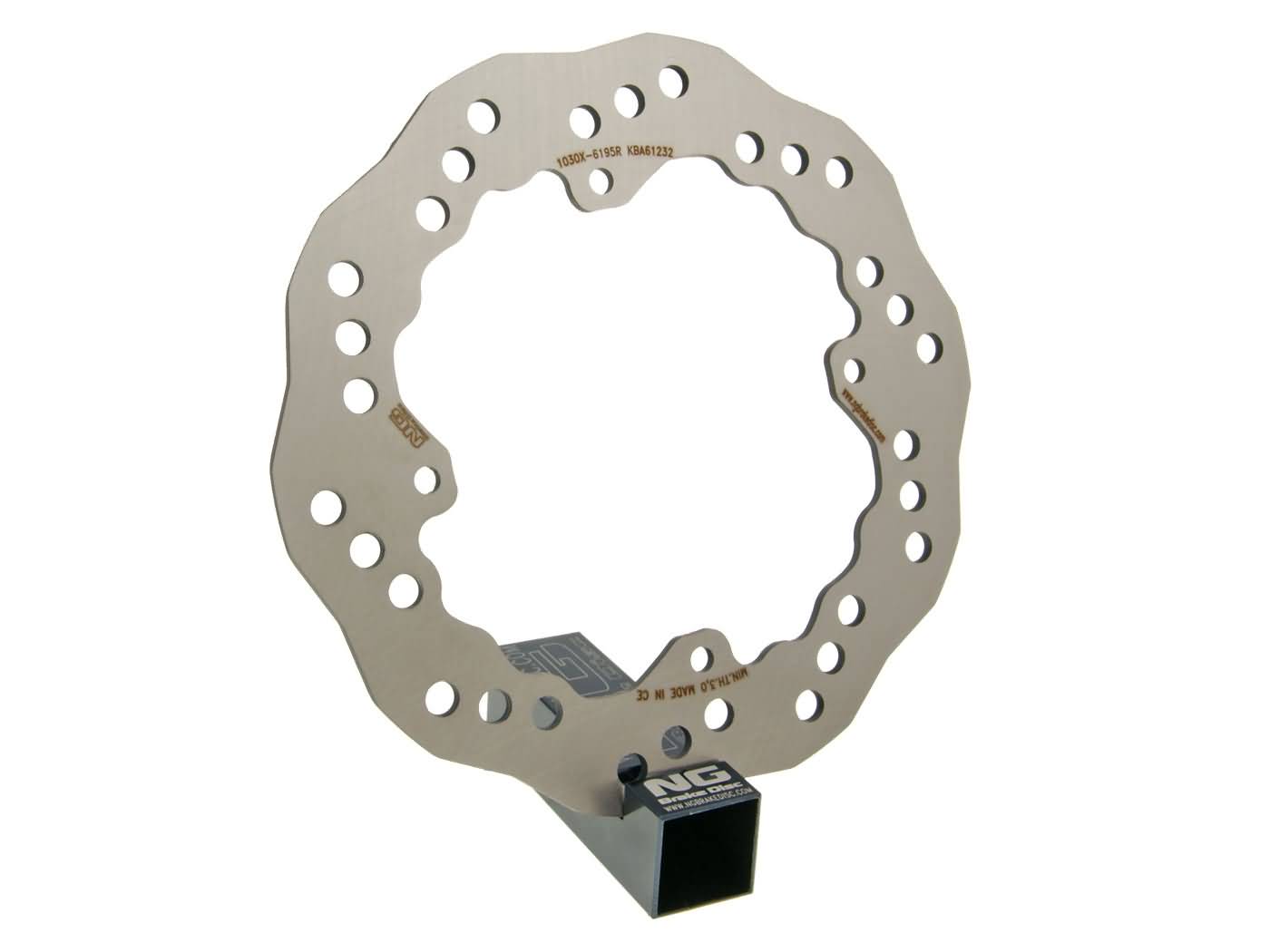NG Brake Disc Brzdový kotouč NG Wavy, KTM SX85, XC85, SX105, XC105 zadní NG1030X