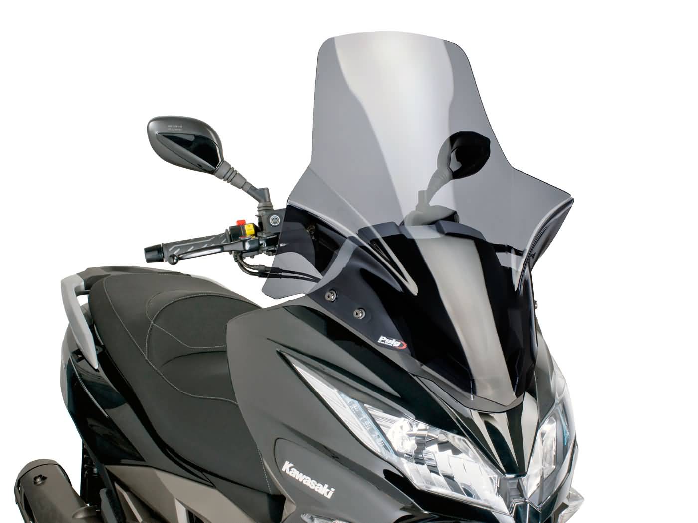 Plexi Puig V-Tech Line Touring tmavě kouřové, Kawasaki J300 PUI7020F