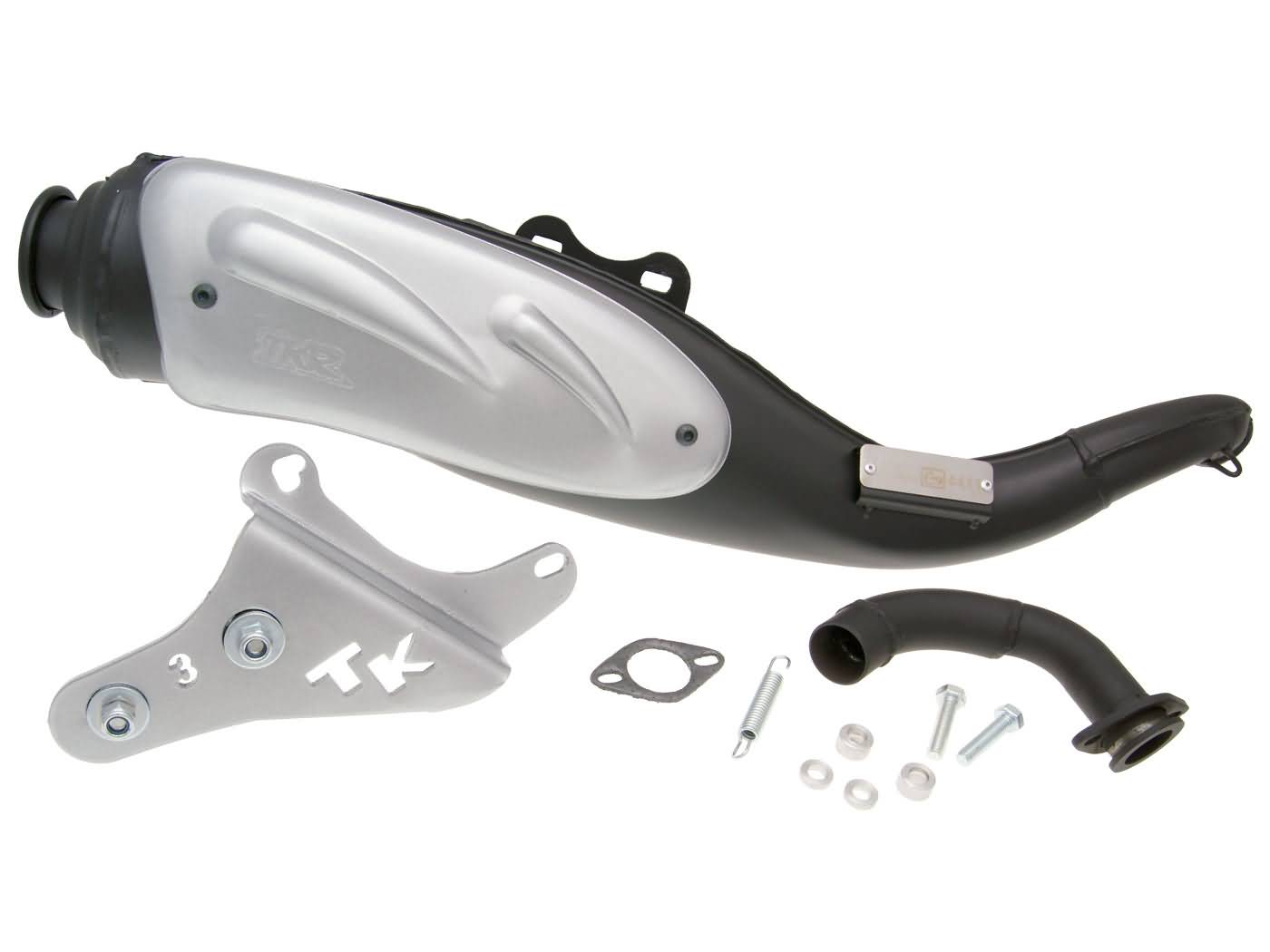 Výfuk Turbo Kit TKR, Piaggio / Gilera 50ccm 2T TK005