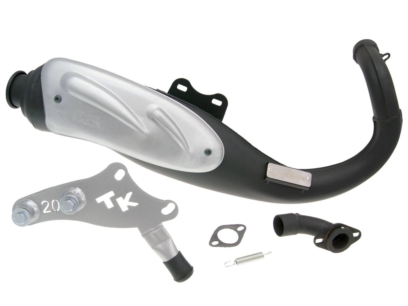 Výfuk Turbo Kit TKR, Honda Dio, Kymco, SYM vertical TK022