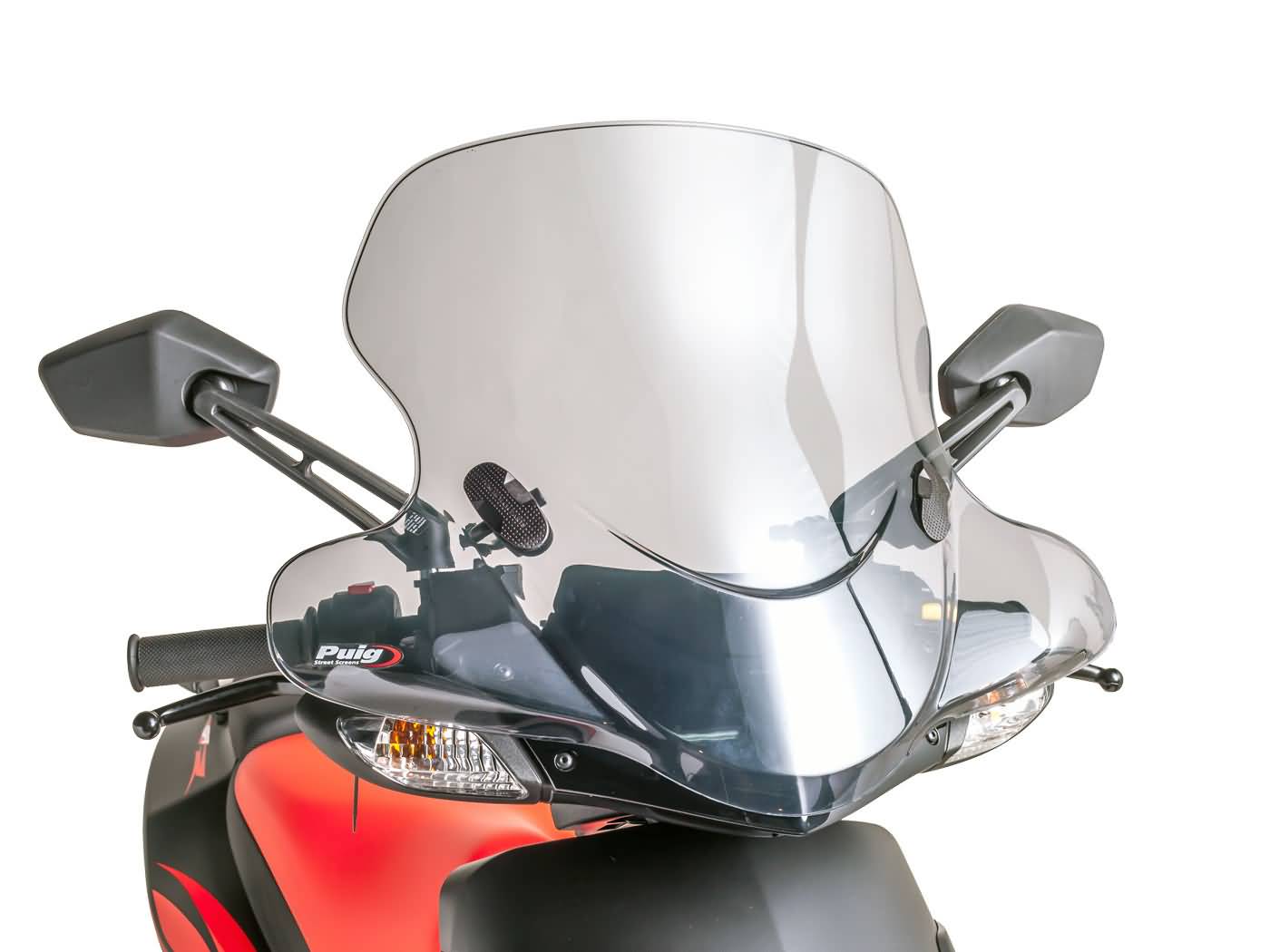 Plexi Puig City Touring kouřové, Aprilia SR 50 R 04-17 PUI8137H
