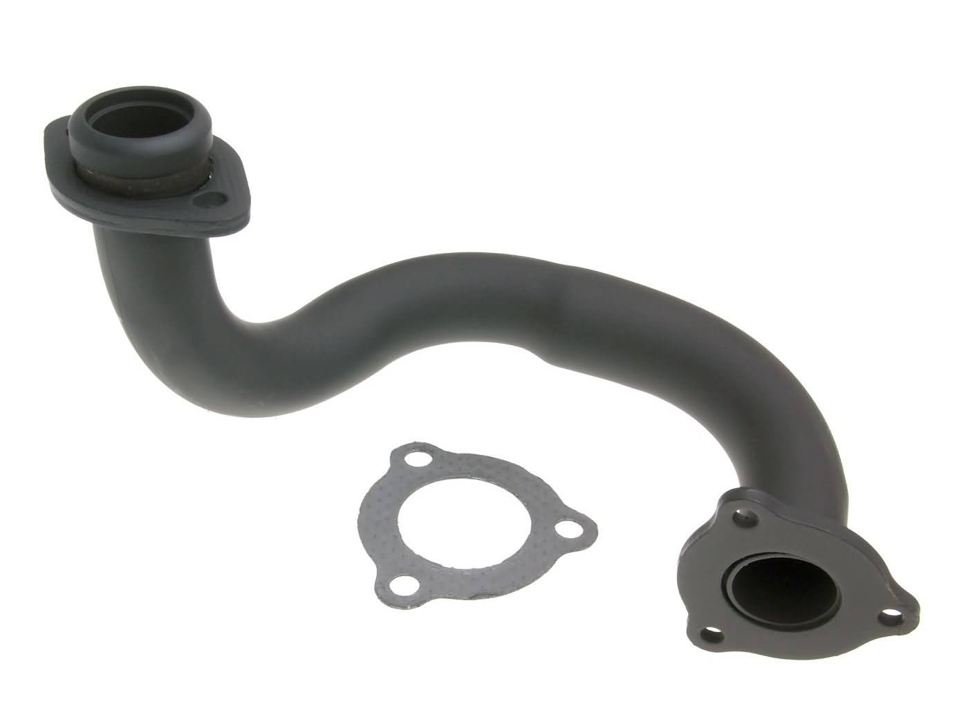 101 Octane Koleno výfuku černá, odškrcené Derbi Senda, Aprilia RX/SX, Gilera RCR/SMT 33937