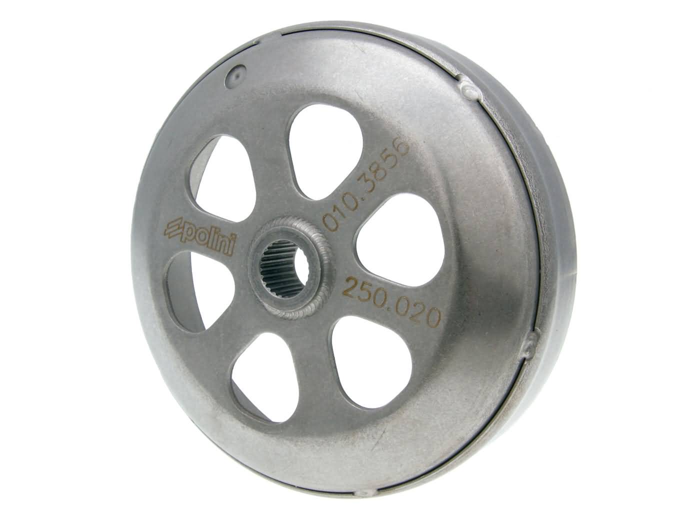 Spojkový zvon Polini Original Maxi Speed Bell 160mm, Piaggio, Aprilia, Peugeot 400, 500ccm P.34105