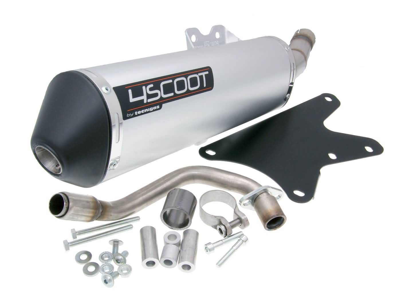 Levně Výfuk Tecnigas 4SCOOT, Piaggio Quasar motor LC 125-200cc 34177