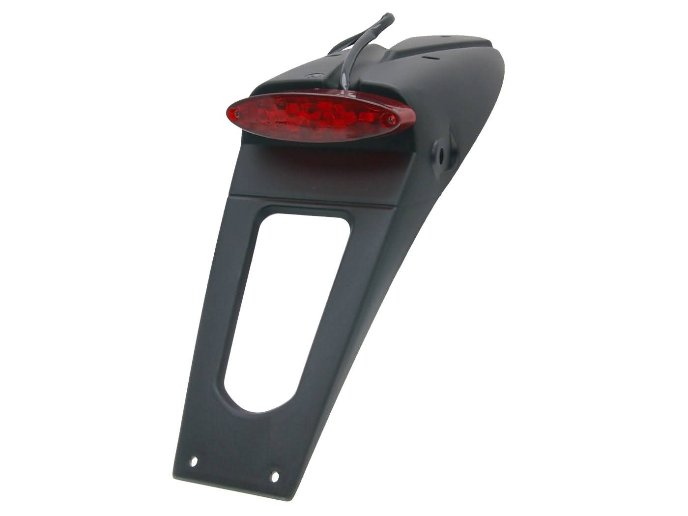 101 Octane Zadní blatník se světlem LED červená Supermotard, Enduro 34398