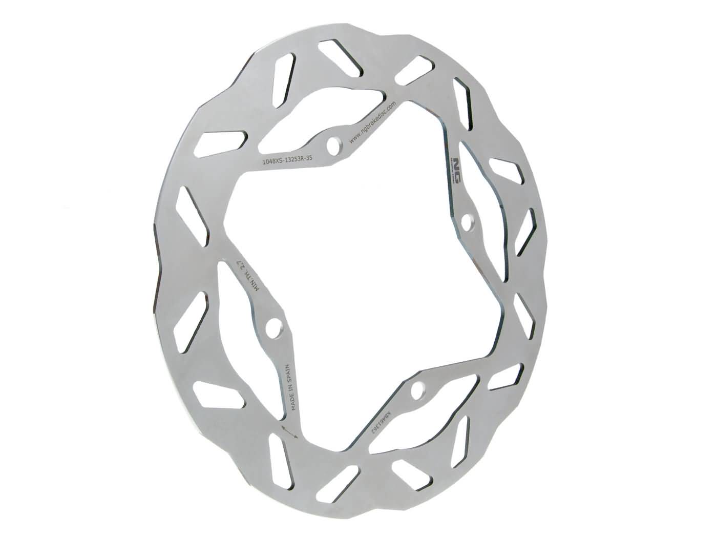 NG Brake Disc Brzdový kotouč NG Wavy, Suzuki RMZ 250, RMZ 450, RMX 450 přední NG1048XS