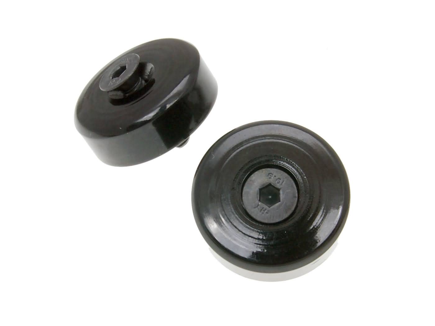 OEM Standard Koncovky řidítek černé, Vespa GTS 125-300, Primavera, Sprint 34402