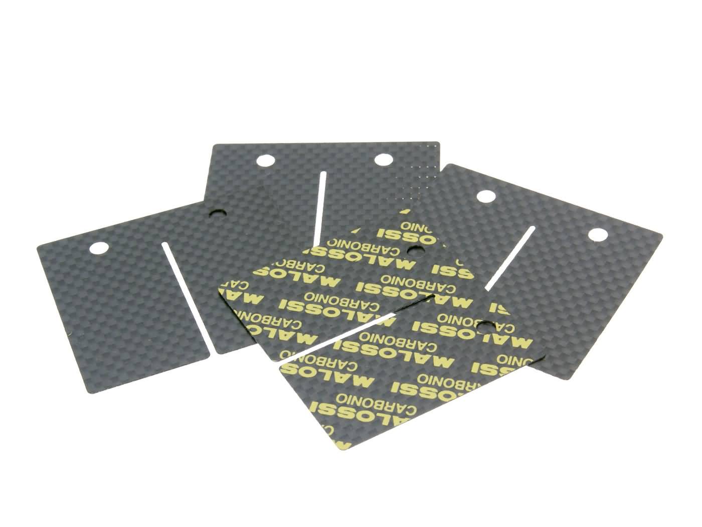 Sada lístků Malossi karbon pro VL17, AM6 klapky M.2714402.C0