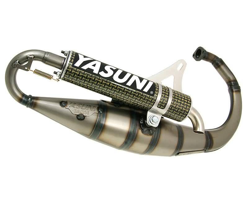 Výfuk Yasuni Scooter R Minarelli vert. kevlar YA307CK