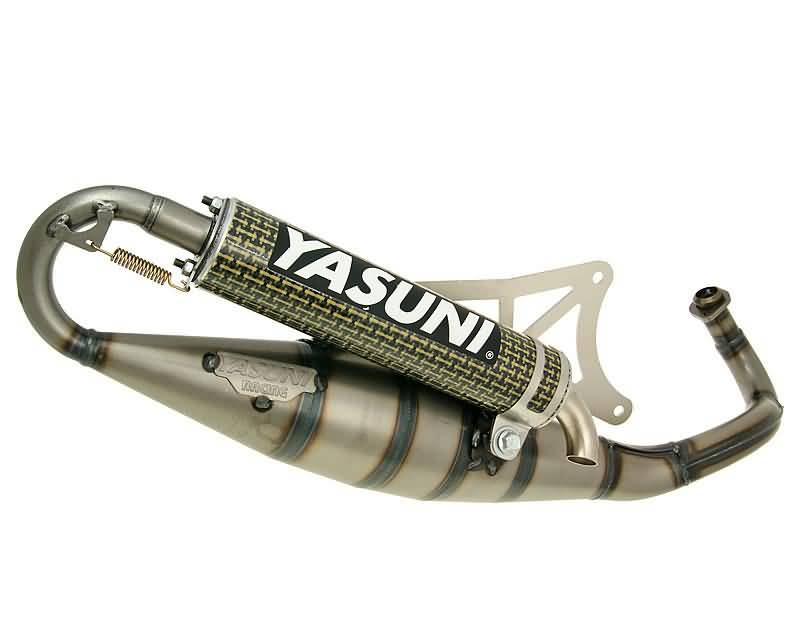 Výfuk Yasuni Scooter R Piaggio kevlar YA420CK