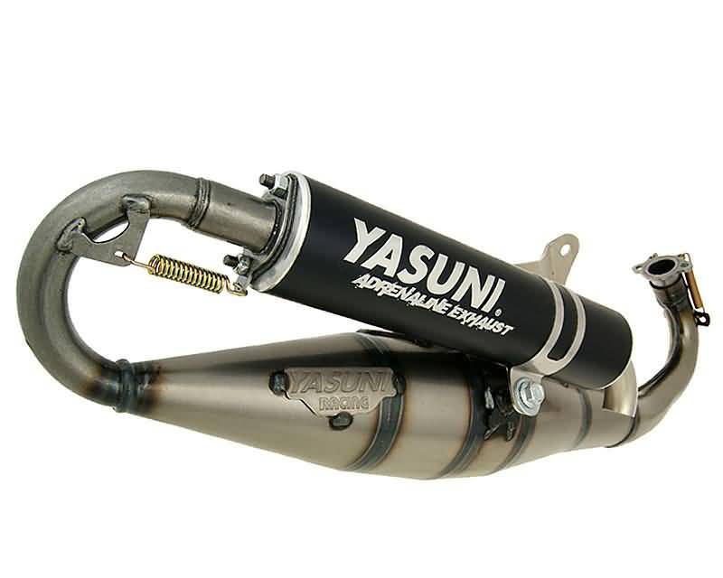 Výfuk Yasuni Carrera 16 černá, Piaggio YA423B
