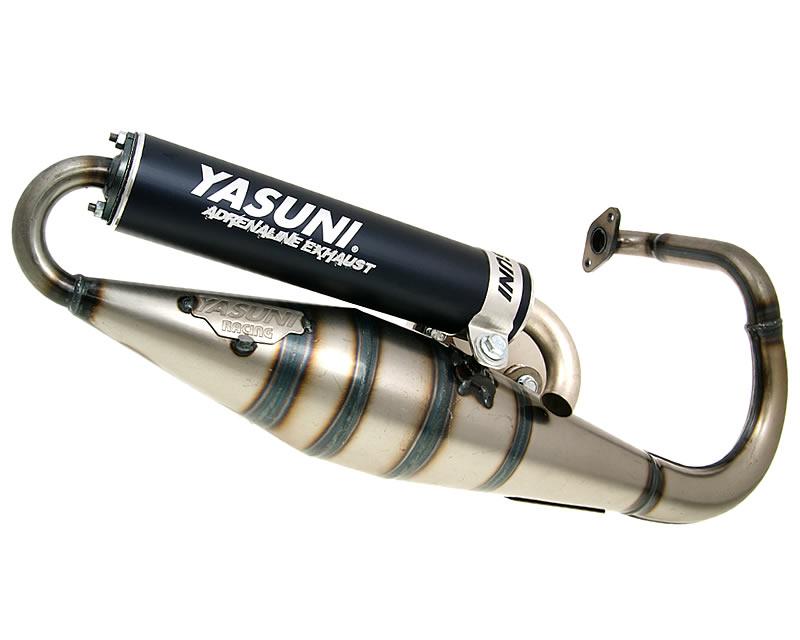 Výfuk Yasuni Scooter Z černá, Peugeot vertical YA1001B