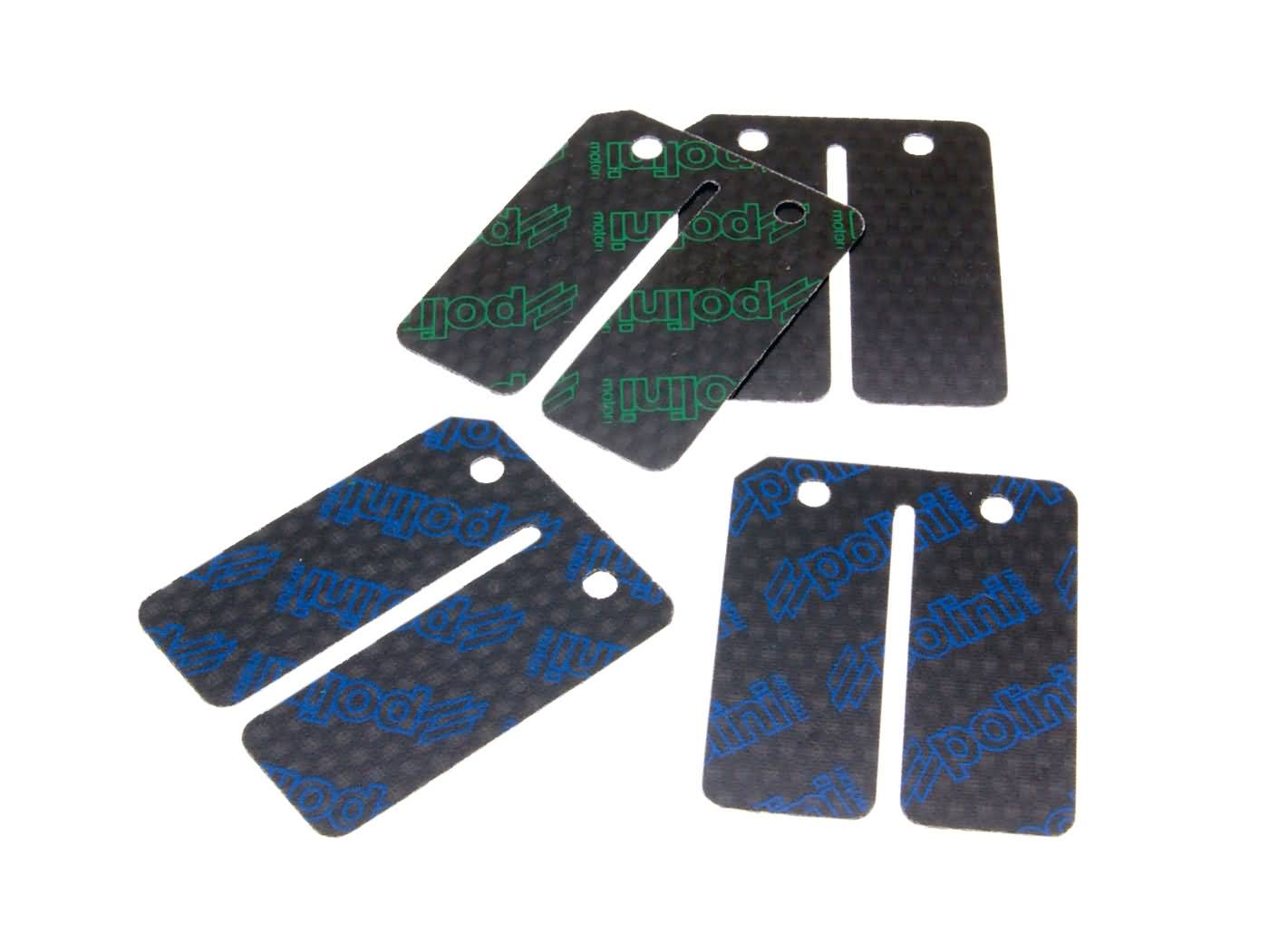 Polini Lístky klapek karbon Polini, motory Piaggio P.34800