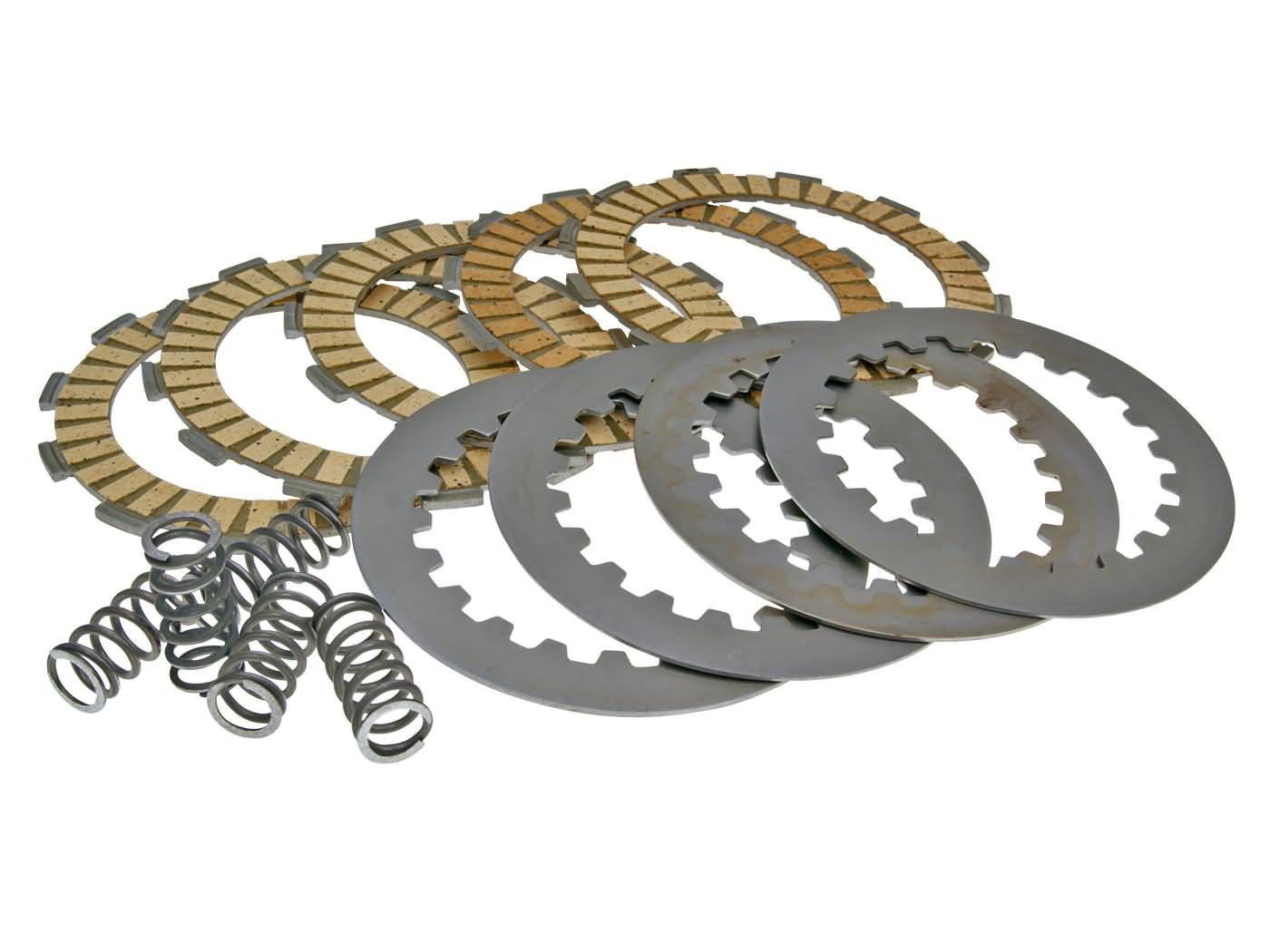 Sada spojky Polini zesílená, Derbi Senda GPR, Aprilia RS RX SX, Gilera RCR, SMT (D50B0), EBE, EBS P.34799