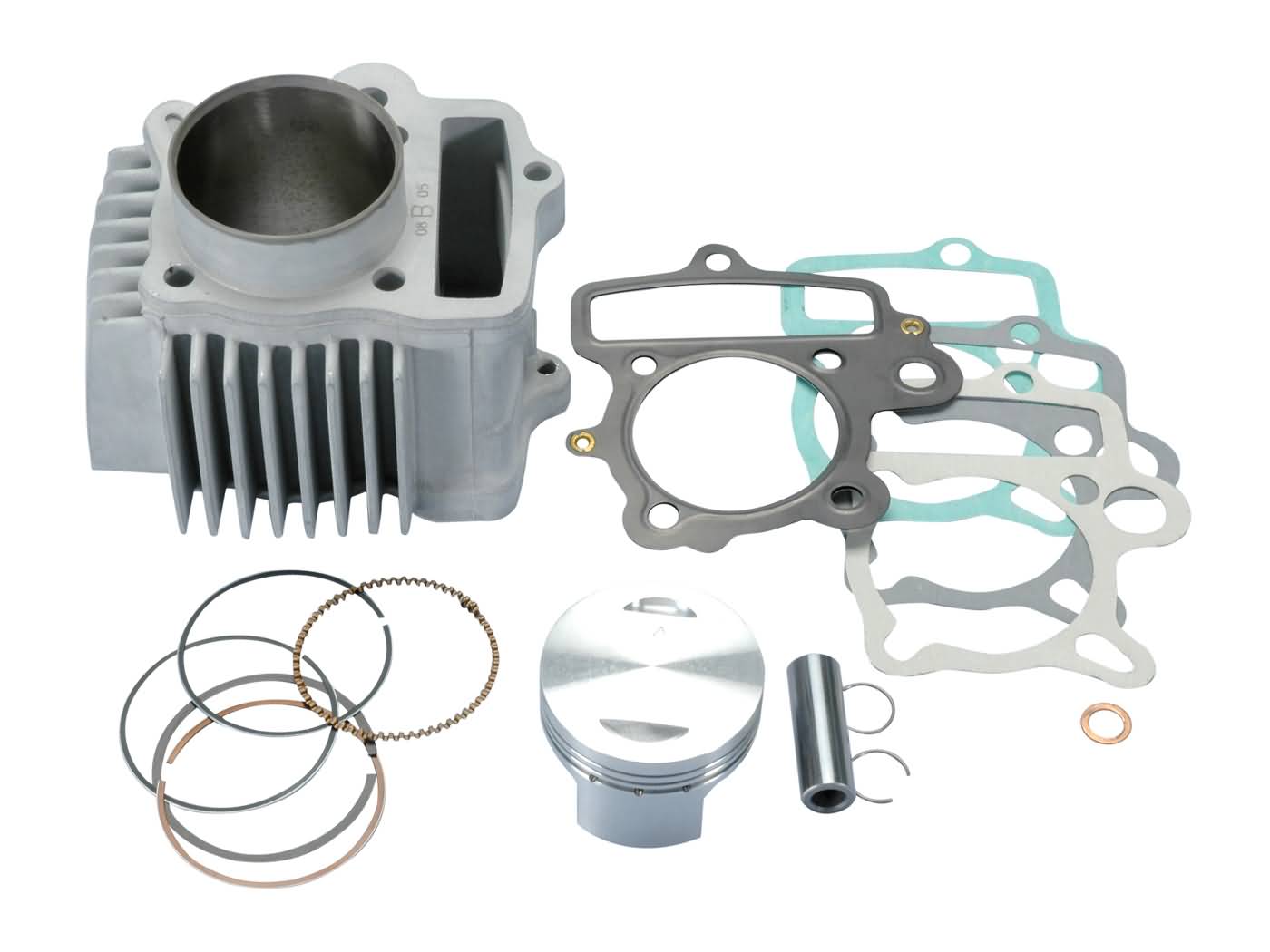 Válec Polini ALU 107ccm 52mm 2V, Polini Minicross, Minimotard 110 XP4T 119.0093