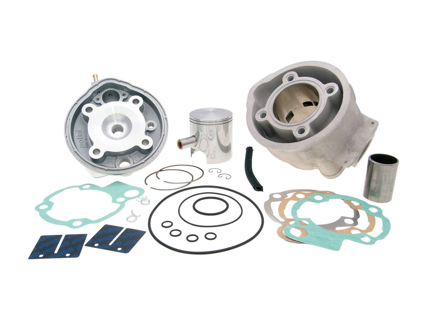 Válec Polini ALU racing 76ccm 50mm, Minarelli AM6 133.1008