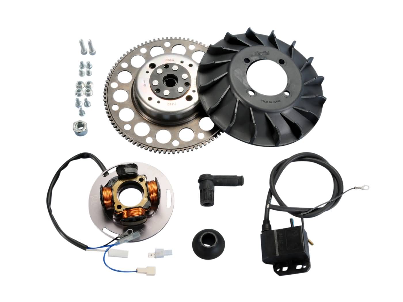 Zapalování Polini analog se světly, Vespa PX 125, TS 125, PX 150 Sprint Veloce, PE 200, PX 200 s E-start 171.0550