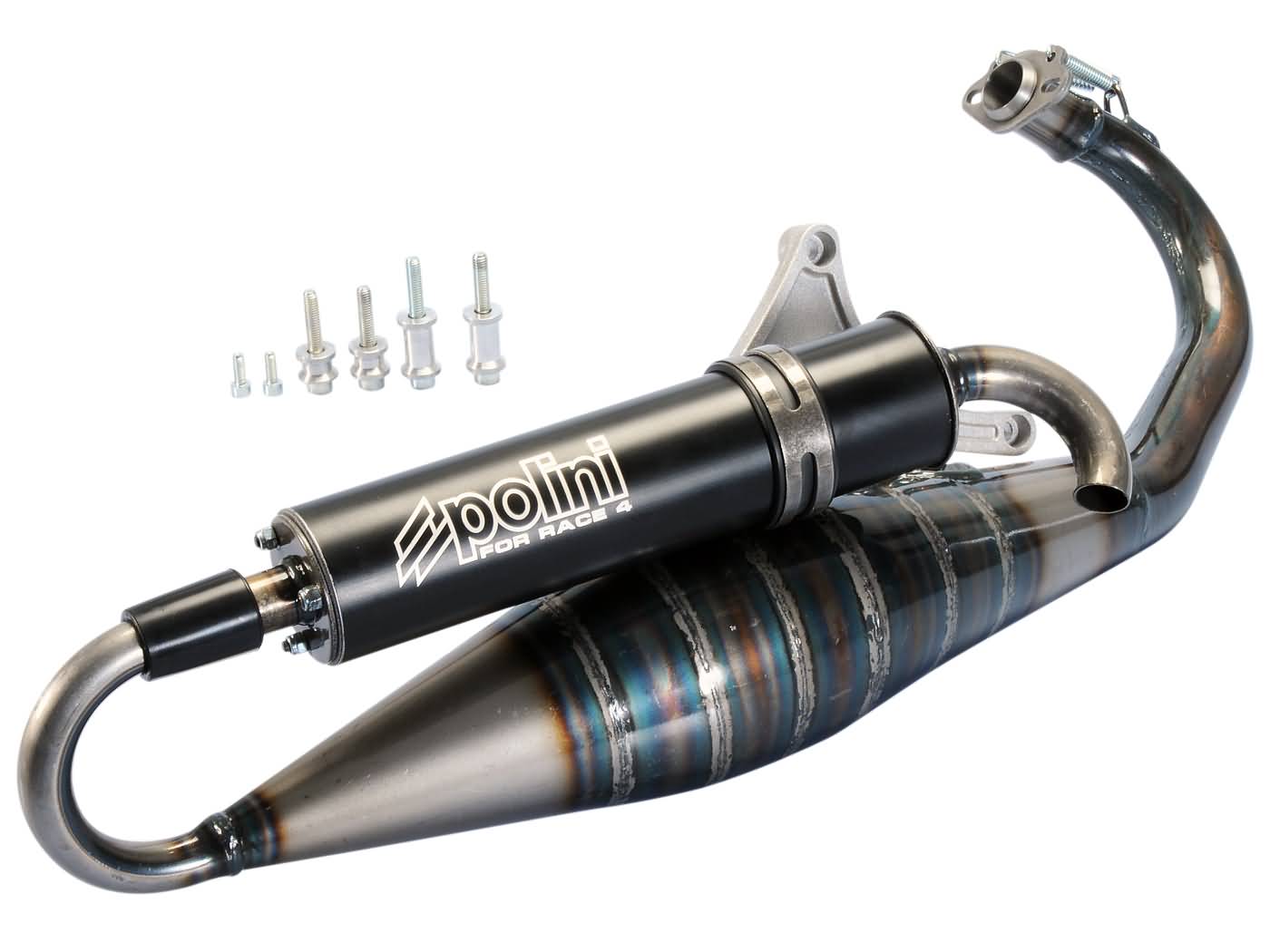 Výfuk Polini For Race 4 TWD, Piaggio 50 2T 200.0296
