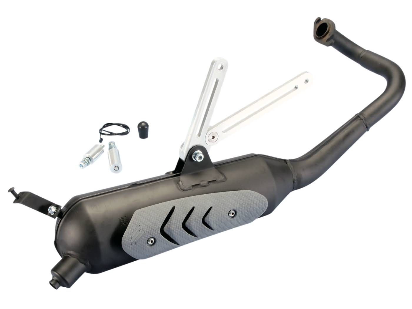 Polini Výfuk Polini, Kymco, SYM horizontal AC 200.0320