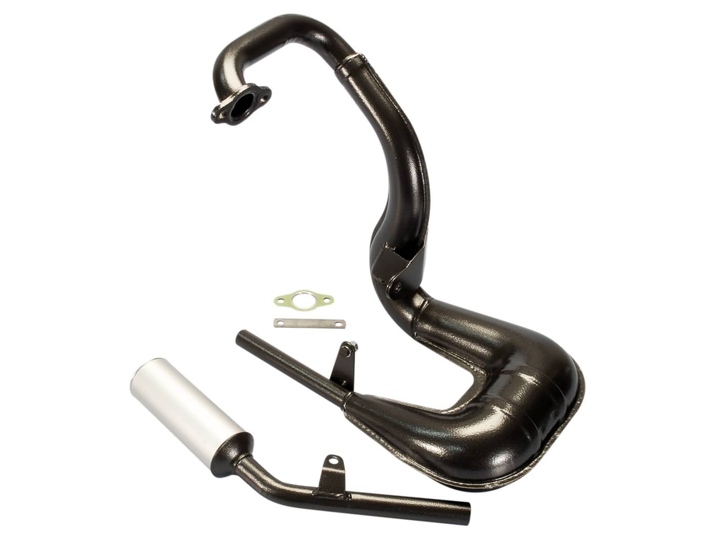 Výfuk Polini sport s alu koncovkou, Vespa HP, FL2, PK, XL 50 200.2055