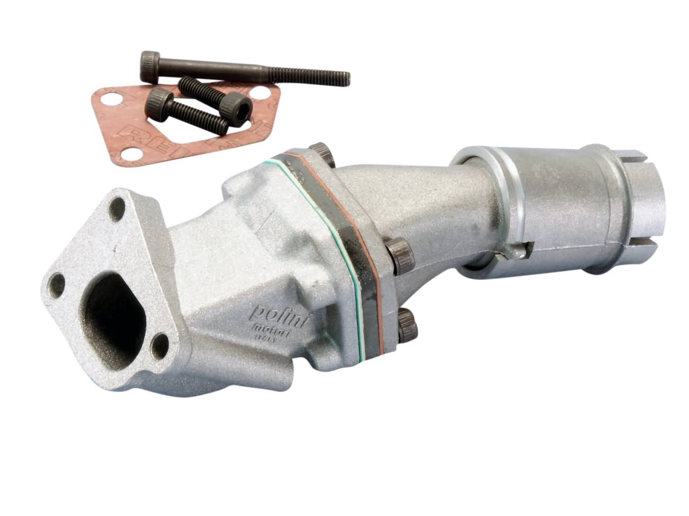 Kit sání s klapkami Polini 16/25,5mm, Vespa 50 HP, FL2, PK, XL s CP karburátory 215.0232