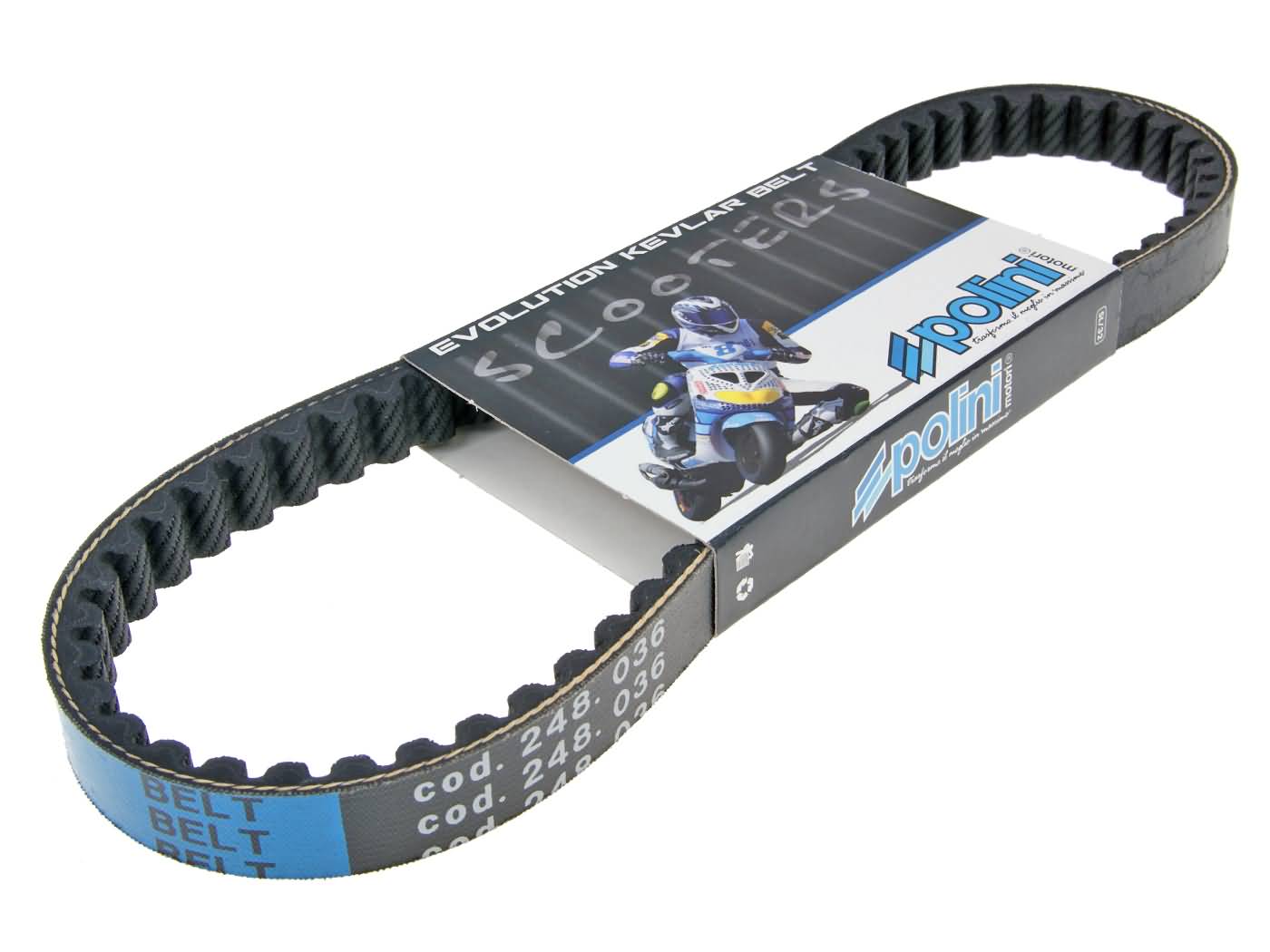 Řemen Polini Aramid Belt, Honda, Kymco, SYM, Baotian 248.036
