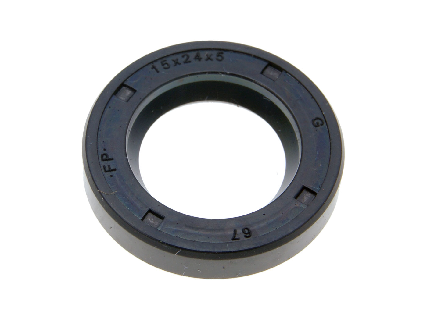 Gufero Polini 15x24x5mm, Piaggio Vespa Boxer, Bravo, CBA, Ciao, Eco, Grillo, Si, Trend 285.0122