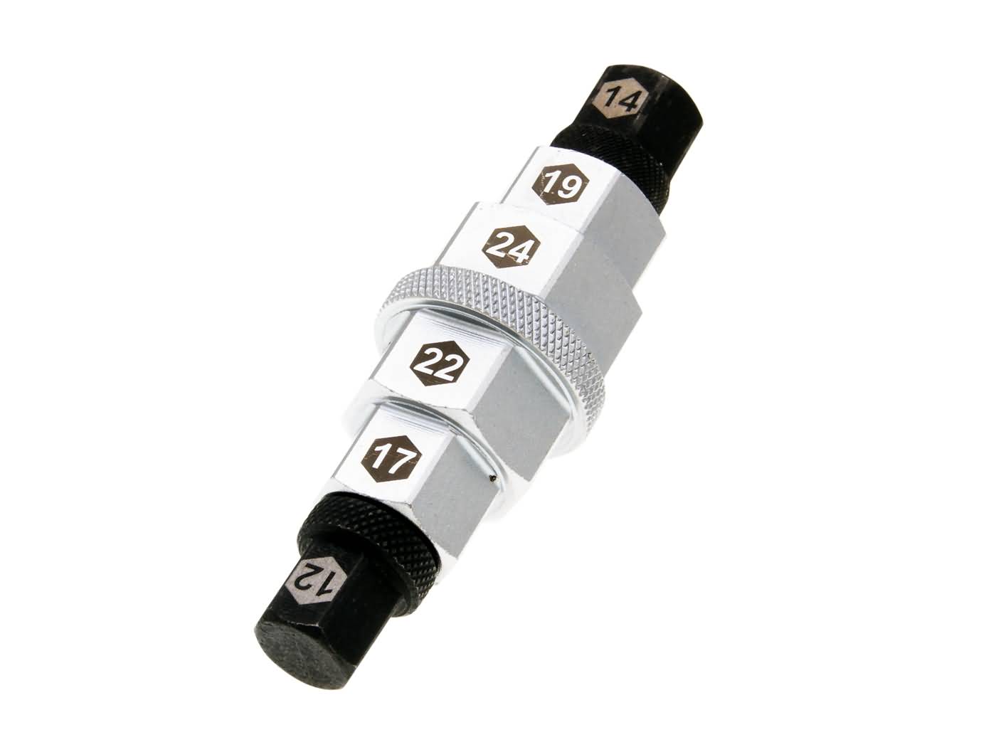 Šestihran na přední osu Buzzetti multi-size 12, 14, 17, 19, 22, 24mm BZT9184